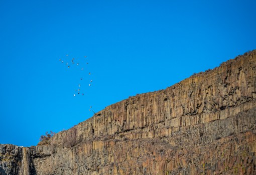 basalt cliffs